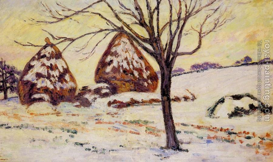 Armand Guillaumin : Palaiseau, Snow Effect Armand Guillaumin : Palaiseau, Snow Effect